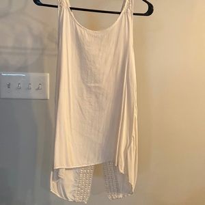 Crocheted Back Tank